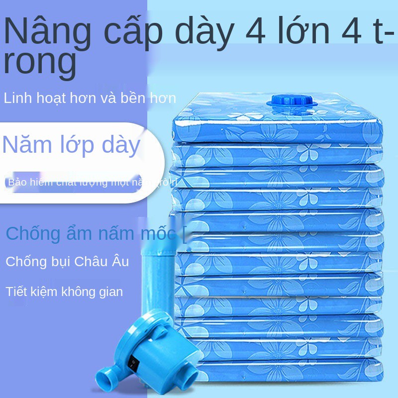 Túi nén chân không cực lớn Bộ máy bơm điện , chăn bông, quần áo, đóng gói hành lý, cất giữ và đựng đồ cho mùa