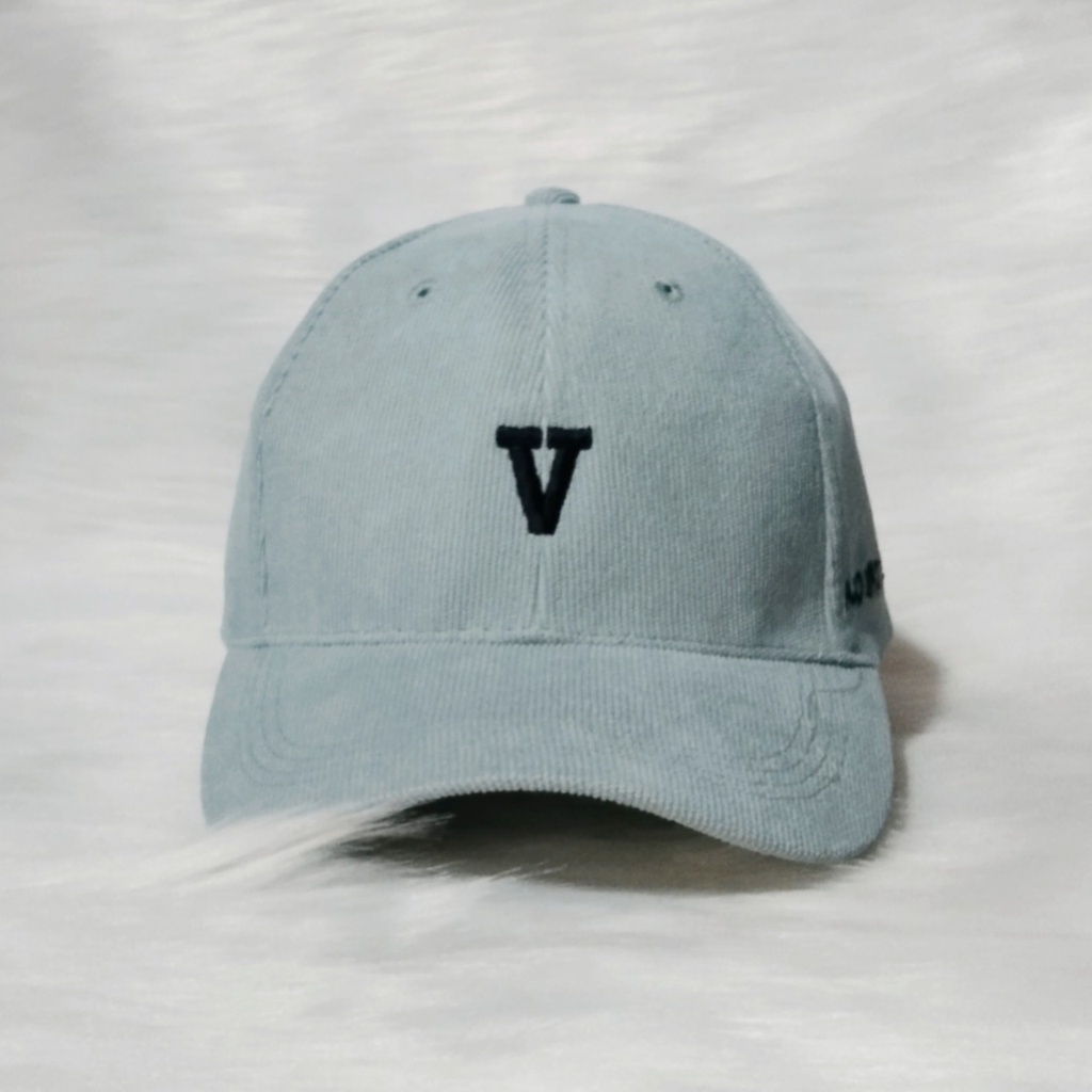 Mũ lưỡi trai, nón kết cao cấp nam nữ đẹp thêu chữ V phong cách Ulzzang unisex mã số K42