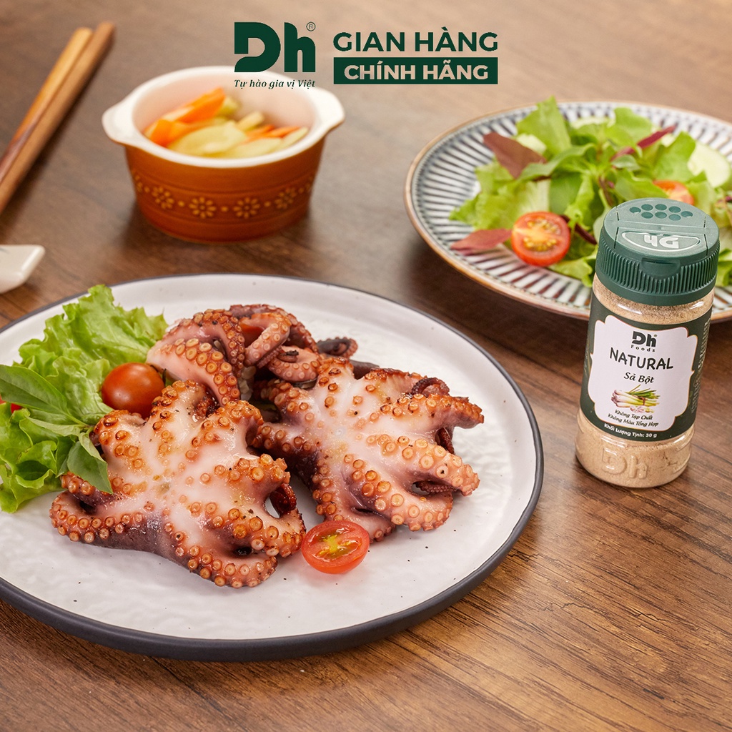 Bột sả nguyên chất Natural DH Foods chế biến thực phẩm 30gr