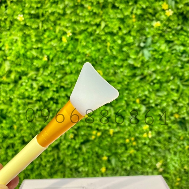 Combo BỘ bát thìa chổi nhựa dẻo, bát trộn mặt nạ chuyên dùng trong SPA và TMV
