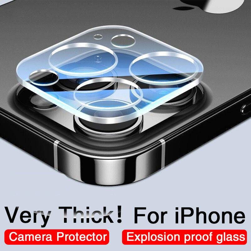 Set 1-3 Miếng Kính Cường Lực Bảo Vệ Camera Cho iPhone 13 12 11 Pro Max 13 12 11 Mini