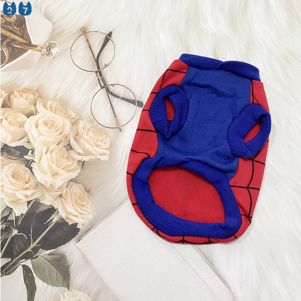 Bộ Đồ Hóa Trang Người Nhện Vải Dày Cá Tính Cho Thú Cưng