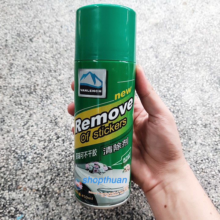 Chai Xịt Tẩy Keo Remove Of Stickers 450ml