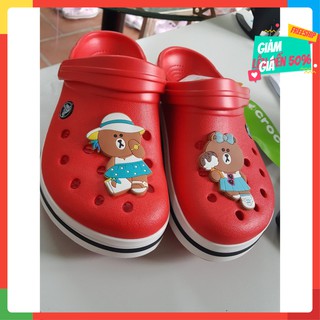 [Siêu hot] Stickers/Jibbitz Loại Lớn Gắn Dép Crocs, Dép Cá Sấu