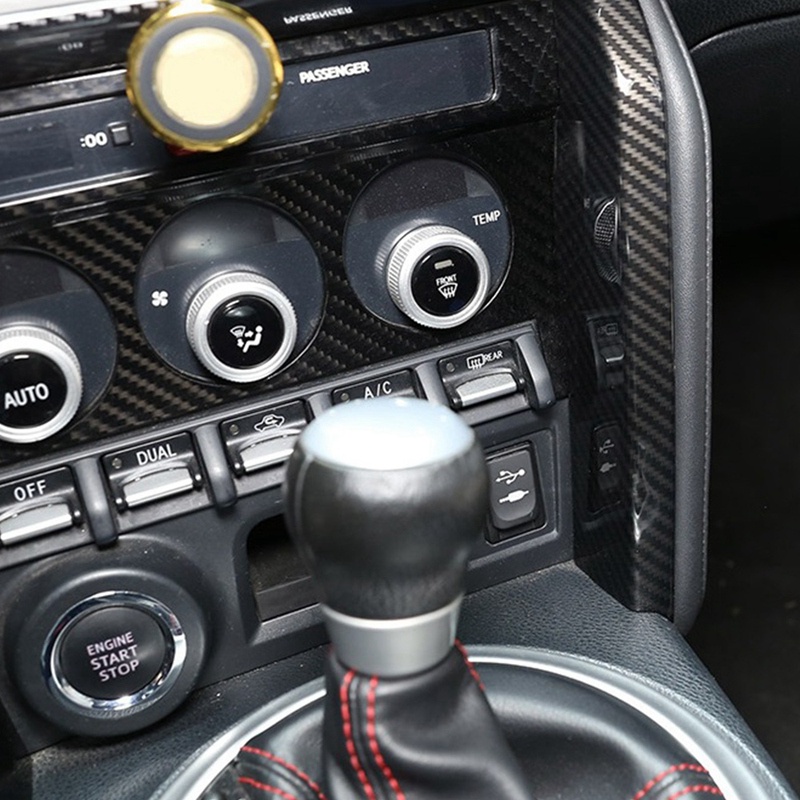 Miếng Dán Trang Trí Bảng Điều Khiển Trung Tâm Dành Cho Ô Tô Toyota 86 Subaru BRZ 2012-2020