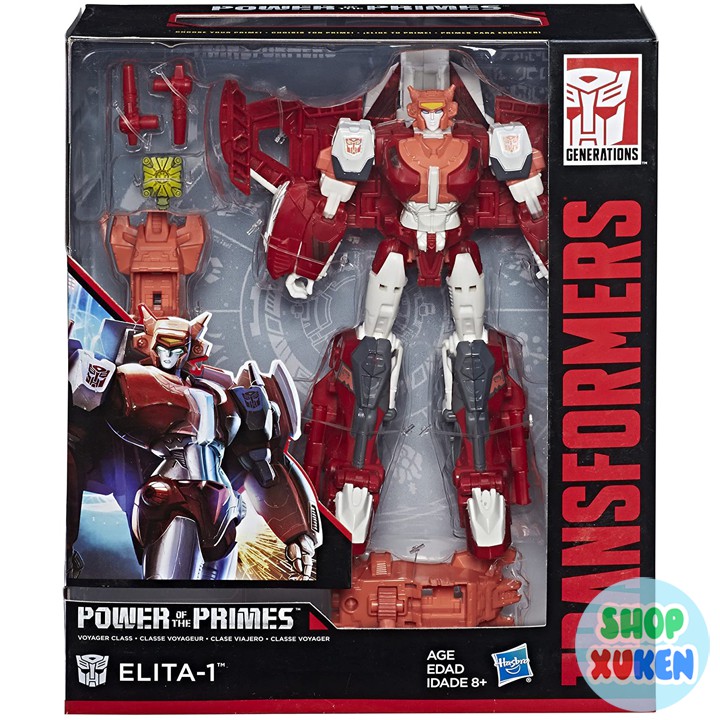 ELITA-1 Robot Biến Hình Transformers Power of Prime - Mô Hình Transformer Cao Cấp Decepticon Elita-1