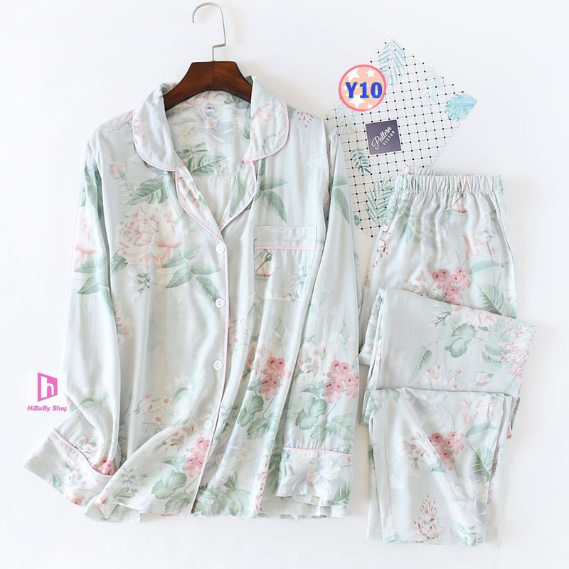 Pijama Vải Lanh Cao cấp Y10
