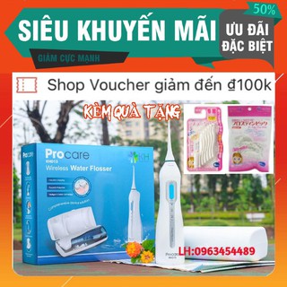 Máy tăm nước cầm tay Procare KHD13 Kèm Hộp Đựng Máy