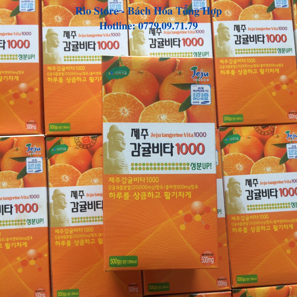 Kẹo ngậm Vitamin C Jeju Hàn Quốc
