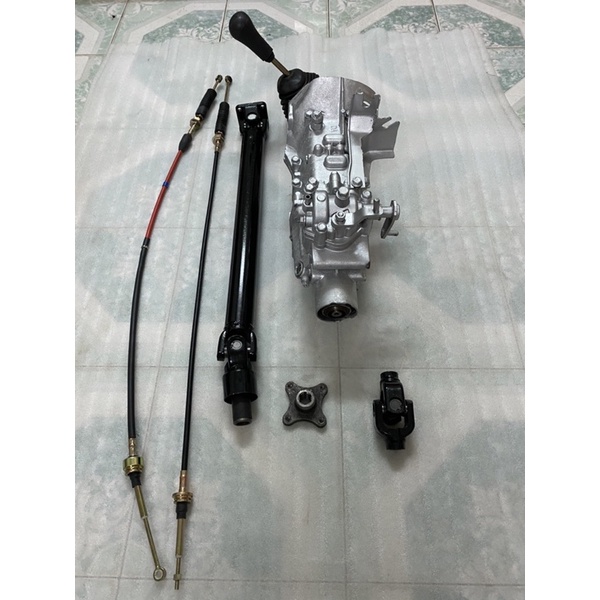 Bộ số ô tô 5 tạ,5 tiến 1 lùi,khớp 17li,đầy đủ phụ kiện,dùng chế xe 3 bánh,dùng cho máy 100,110,125cc ,khớp máy cốt 17li