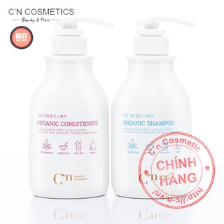 Bộ Dầu Gội & Dầu Xả Hữu Cơ C'n Cosmetics - C'n Cosmetics Organic Shampoo & Conditioner