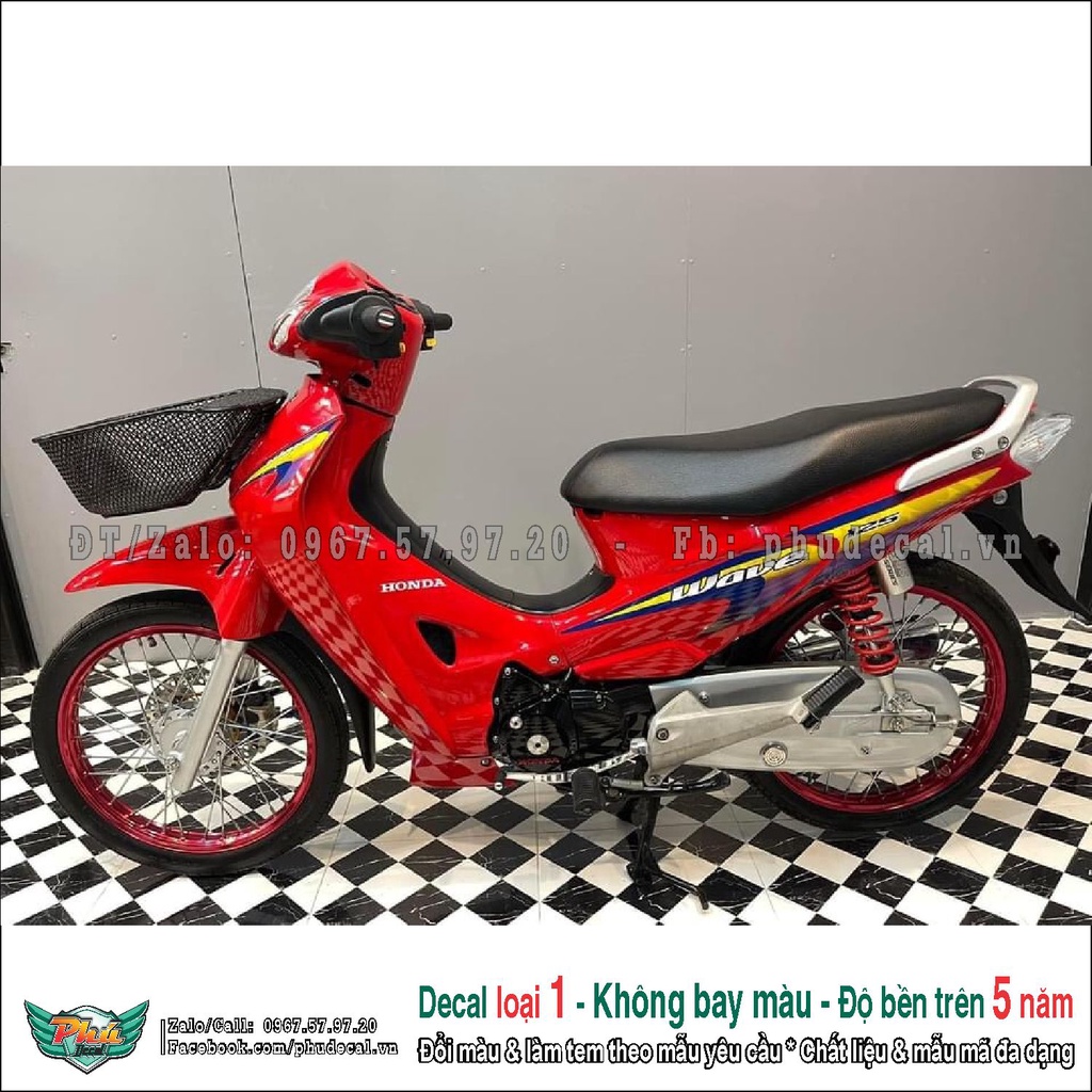 Tem rời Wave 125 đỏ (2)