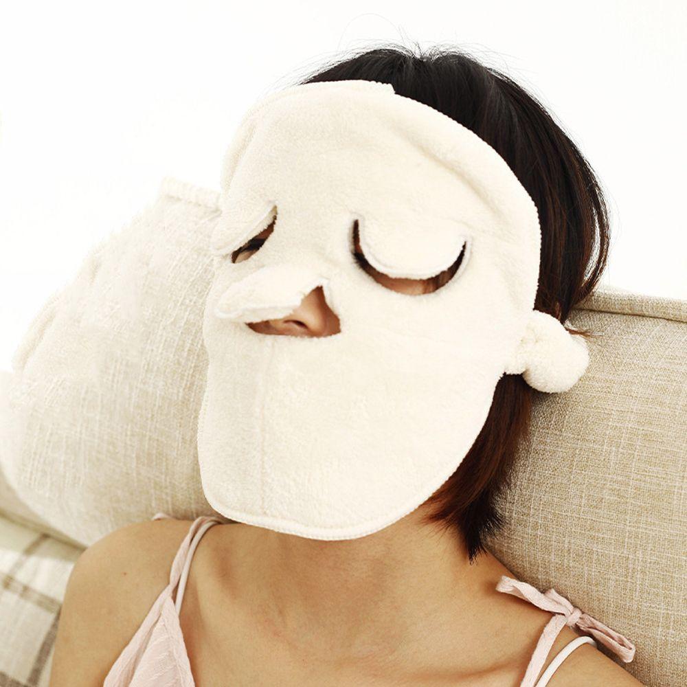 OCEANMAP Khăn Lông Cừu San Hô Dày Mềm Mại Dạng Nén Nén Chăm Sóc Da Mặt