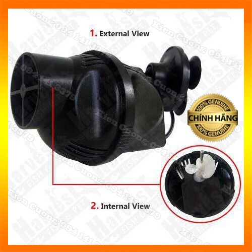 Máy Quạt Sobo WP-200M Thổi Luồng Tạo Sóng 12W, 5000l/h cho bể cá