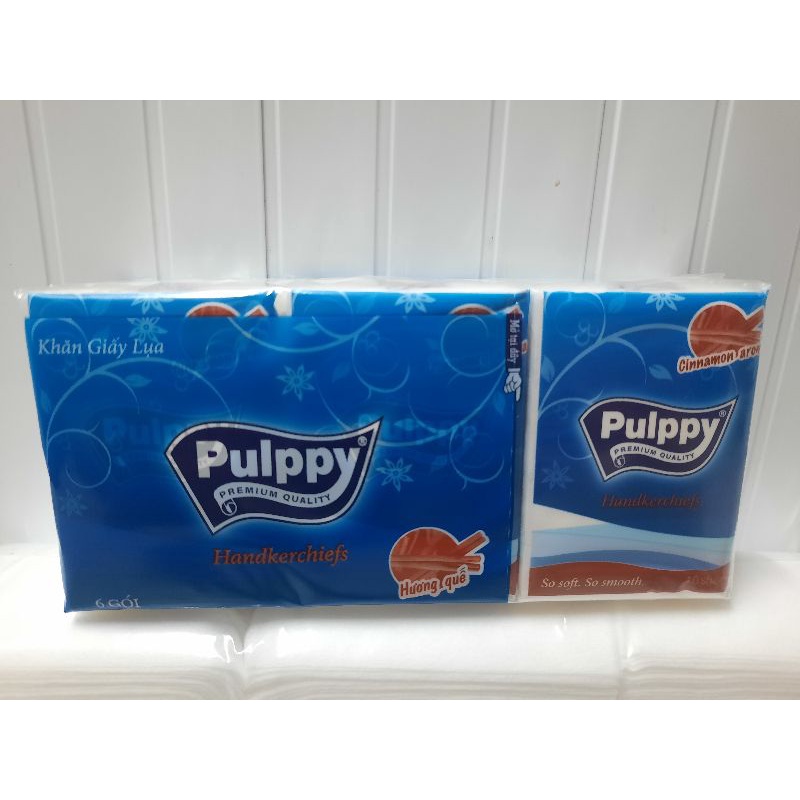 Khăn giấy Pulppy 6 gói