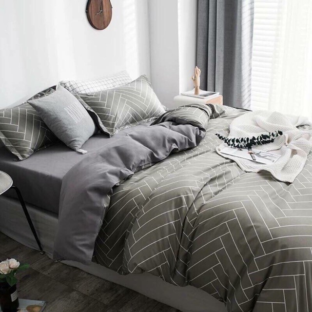 THANH LÝ Bộ Chăn Ga Gối Poly Cottong Mẫu 2m2/m8/m6 | BigBuy360 - bigbuy360.vn