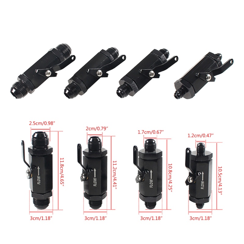 Van Lọc Nhiên Liệu Một Chiều Bằng Nhôm Không Trở Lại Kèm Dây Cáp L Cho Xe SUV