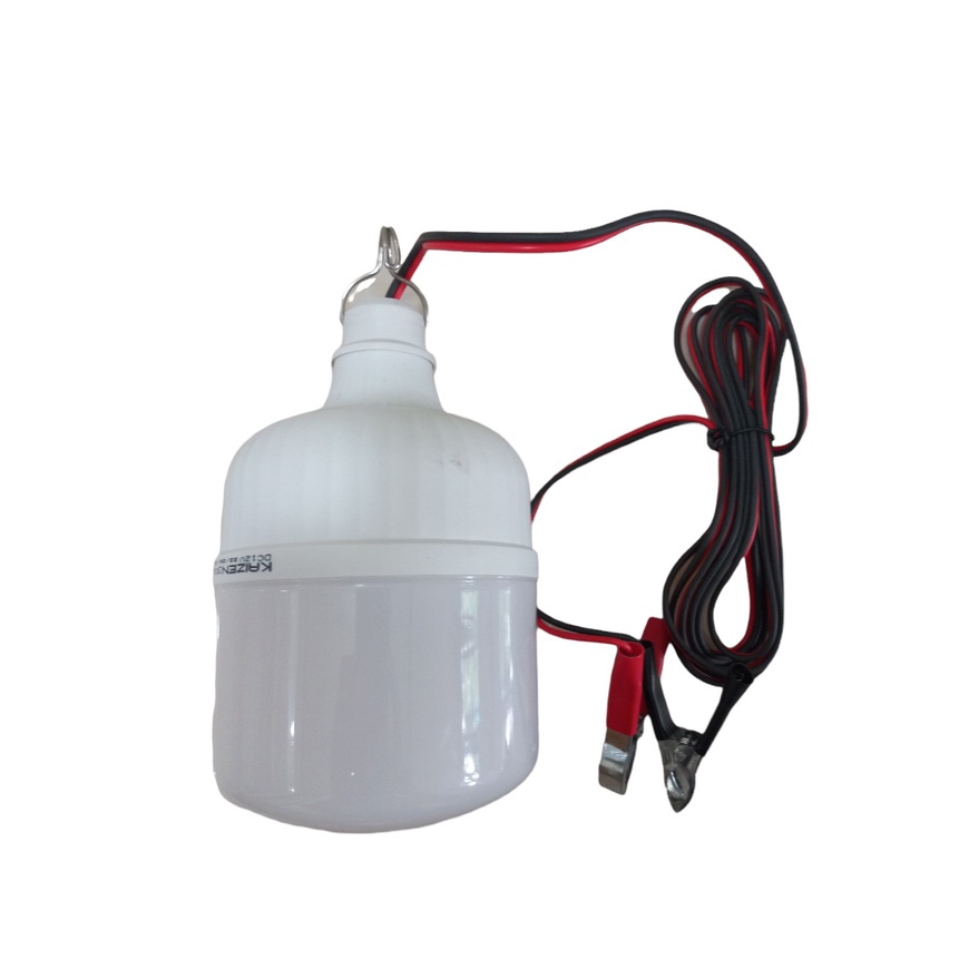 BÓNG ĐÈN LED 30W CẶP BÌNH ĐIỆN ẮC QUY 12V, BÒNG ĐÈN DÙNG ĐIỆN ẮC QUY