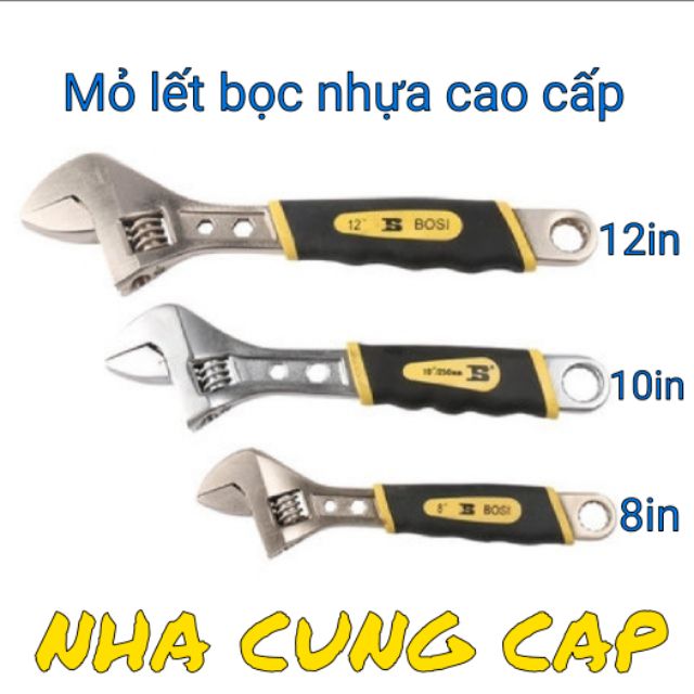 (GIÁ HỦY DIỆT) MỎ LẾCH CÁN BỌC NHỰA CAO CẤP