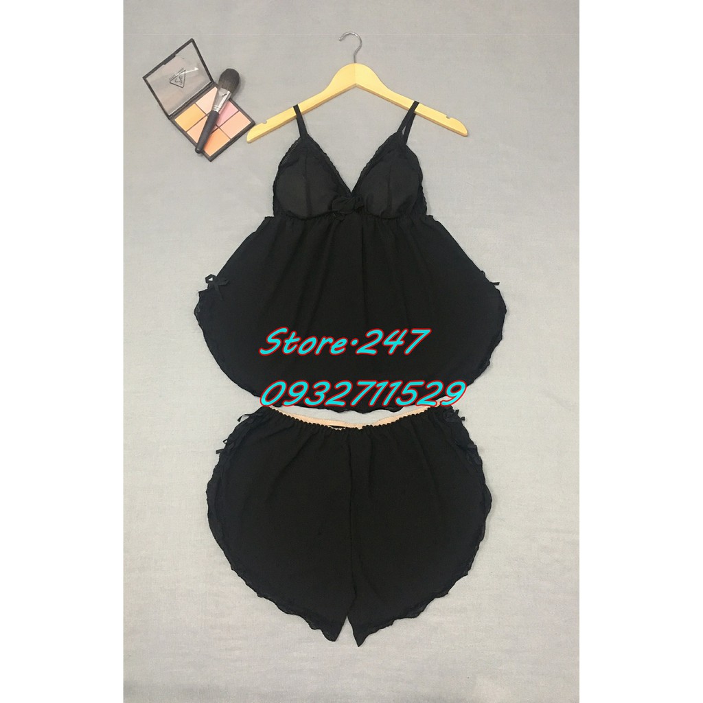 [SIEZ 60-90KG] ĐỒ NGỦ VOAN MỎNG DỄ THƯƠNG CÓ MÚT, ĐỒ CỠ LỚN HÀNG XƯỞNG NHÀ MAY BAO ĐẸP ĐƯỜNG MAY KỸ | BigBuy360 - bigbuy360.vn