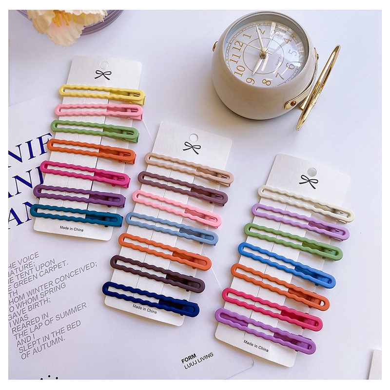 Set 7 Kẹp Tóc Mái Bên Hông Cho Nữ BB