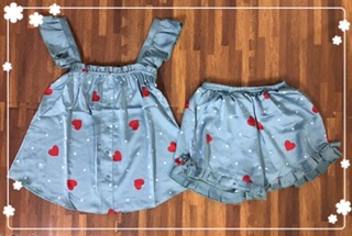 Đồ bộ lụa satin Cánh tiên siêu xinh