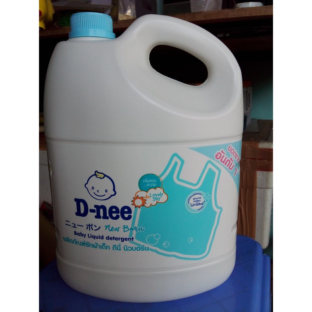 [Tem Đại Thịnh] Nước giặt quần áo em bé Dnee 3000ml