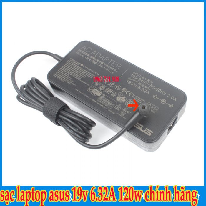 Sạc laptop Asus 19V 6.32A Model A15-120P1A