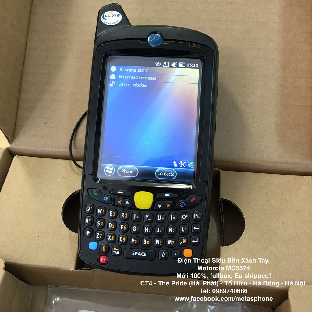 Điện thoại siêu bền, máy kiểm kho PDA Motorola MC5574.