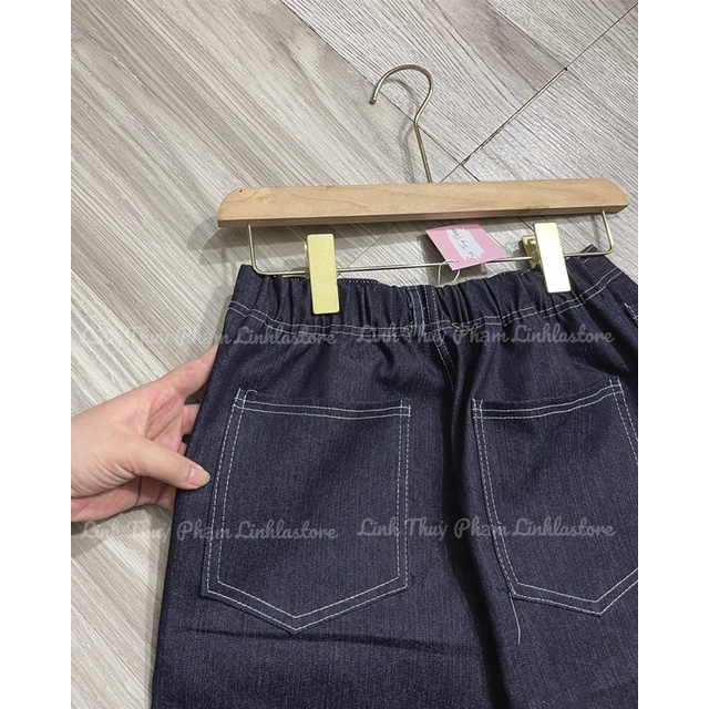 QUẦN SOOC JEAN KAKI ĐEN ULZZANG HÀN QUỐC / QUẦN SOOC JEAN MÙA HÈ