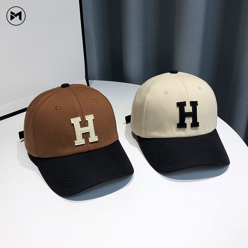 Nón Lưỡi Trai Thêu Chữ H 2022 Màu Sắc Thời Trang