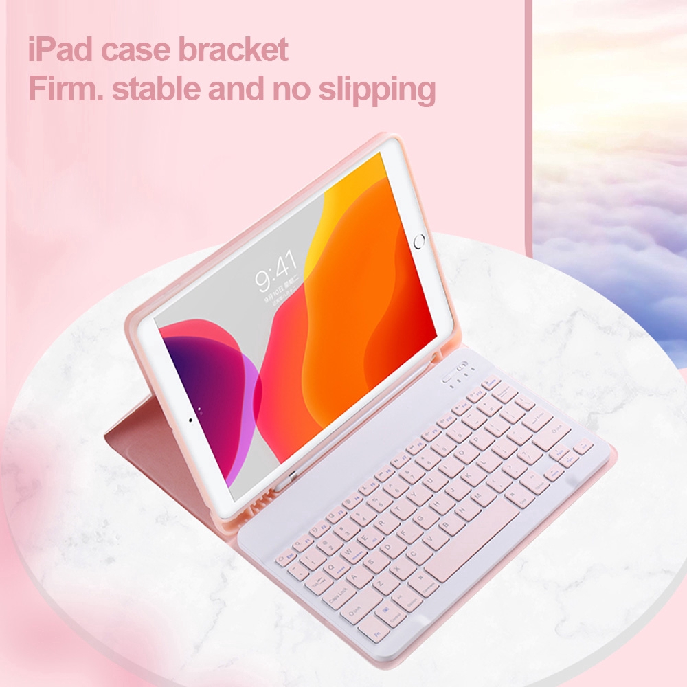 Bao da máy tính bảng GOOJODOQ kèm bàn phím Bluetooth cho Ipad 9.7 10.2 5 6 7 Ipad Air 1 2 3 Pro 9.7 10.5 11 | WebRaoVat - webraovat.net.vn