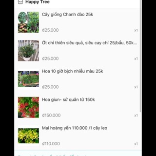 Combo 235k cho khách,1 mai hoàng Yến, 1 Sửu quân tử,1chanh ,1b ớt,1b 10h