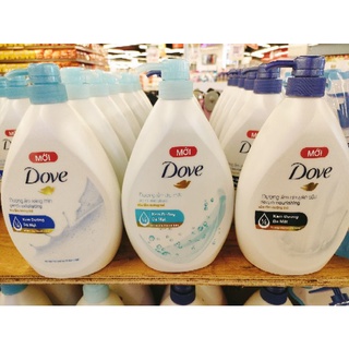 SỮA TẮM DOVE DƯỠNG ẨM DỊU MÁT,CHUYÊN SÂU,SÁNG MỊN 900 ML