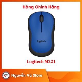 Chuột Không Dây Logitech M221 Xanh - Hàng Chính Hãng