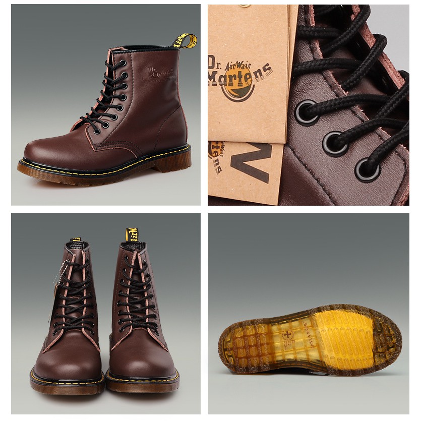 DR.MARTENS Giày Bốt Da Phong Cách Anh Cá Tính Cho Nam Nữ