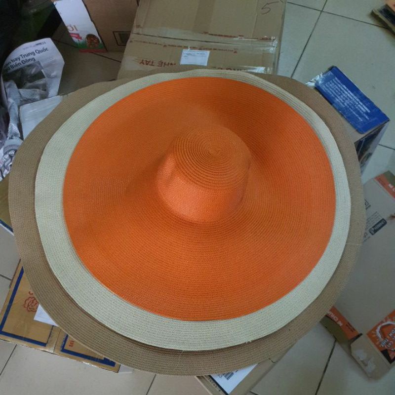 [Mã SKAMA8 giảm 8% đơn từ 300k] Mũ cói nón cói đi biển vành siêu rộng siêu sang chảnh