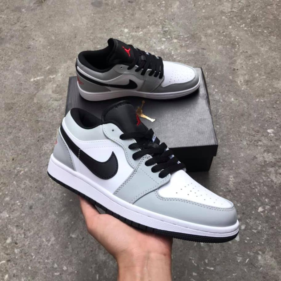 Giày thể thao Jordan 1 xám xanh paris, Giày JD1 màu xám xanh cổ thấp nam nữ Full Box Bill | BigBuy360 - bigbuy360.vn