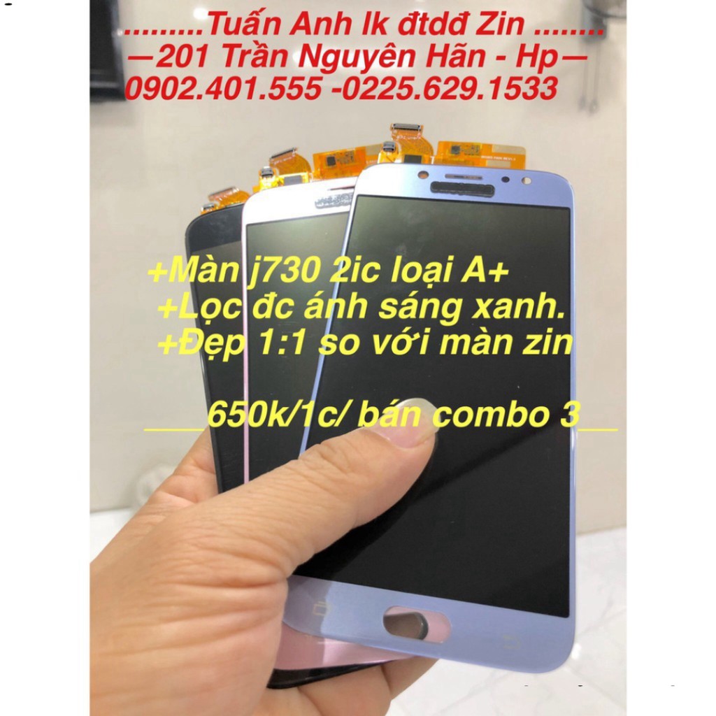 TẶNG KEO B7000(15ml)Bộ màn J730,J7 Pro(màn amoled)