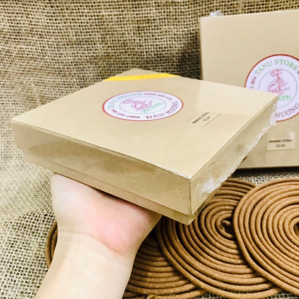NHANG VÒNG ĐÀN HƯƠNG ẤN ĐỘ 12H +2H - THƠM NGỌT NGÀO, ẤM ÁP- THẮP THỜ CÚNG, TẨY UẾ HIỆU QUẢ- TANU STORE