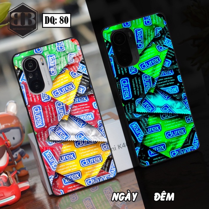 Ốp lưng kính Dạ Quang dành cho Xiaomi Redmi K40 / Redmi K40 Pro / Poco F3 phát sáng trong đêm