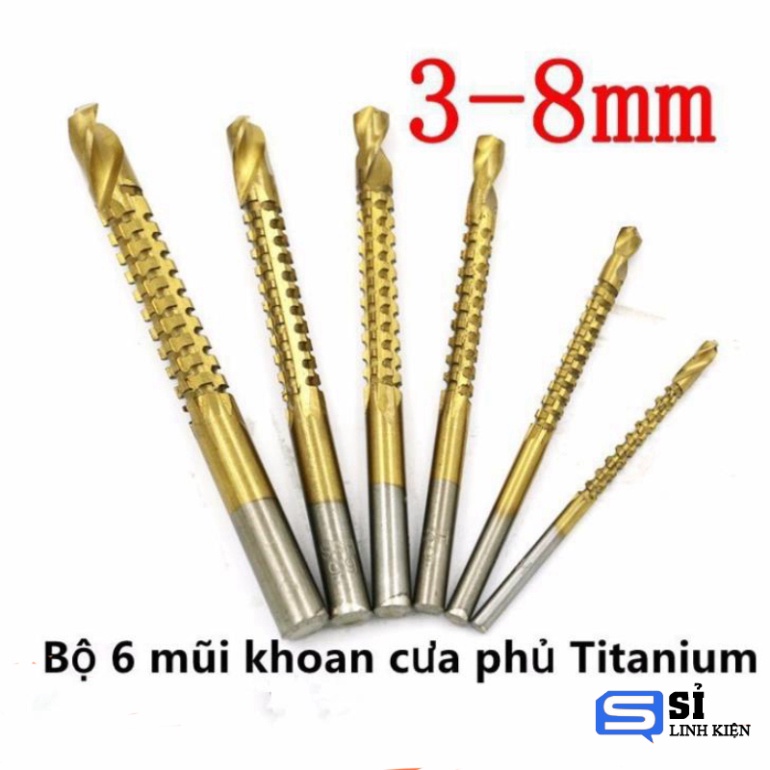 mũi khoan cưa PHỦ TITANIUM
