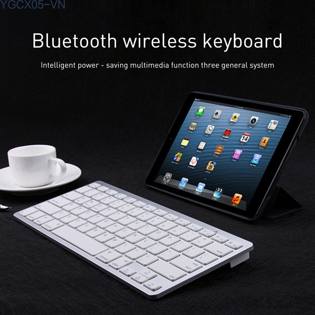 Bàn Phím Bluetooth 3.0 Không Dây Phù Hợp Cho Ios, Android, Windows, Hệ Thống Điện Thoại Di Động | BigBuy360 - bigbuy360.vn
