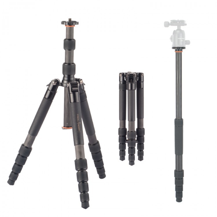 Tripod Freelander C25T chân máy ảnh Carbon