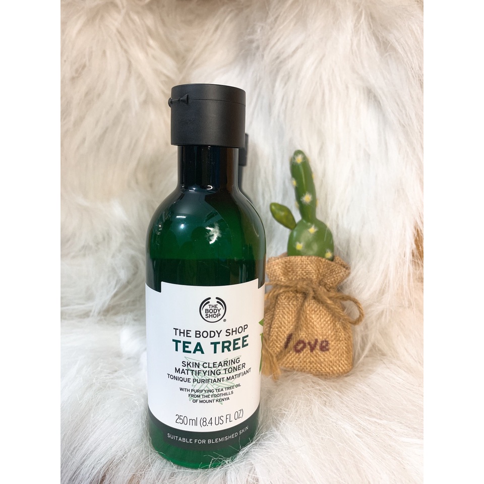 Toner Da Dầu Mụn The Body Shop Tea Tree Skin Clearing Mattifying Toner