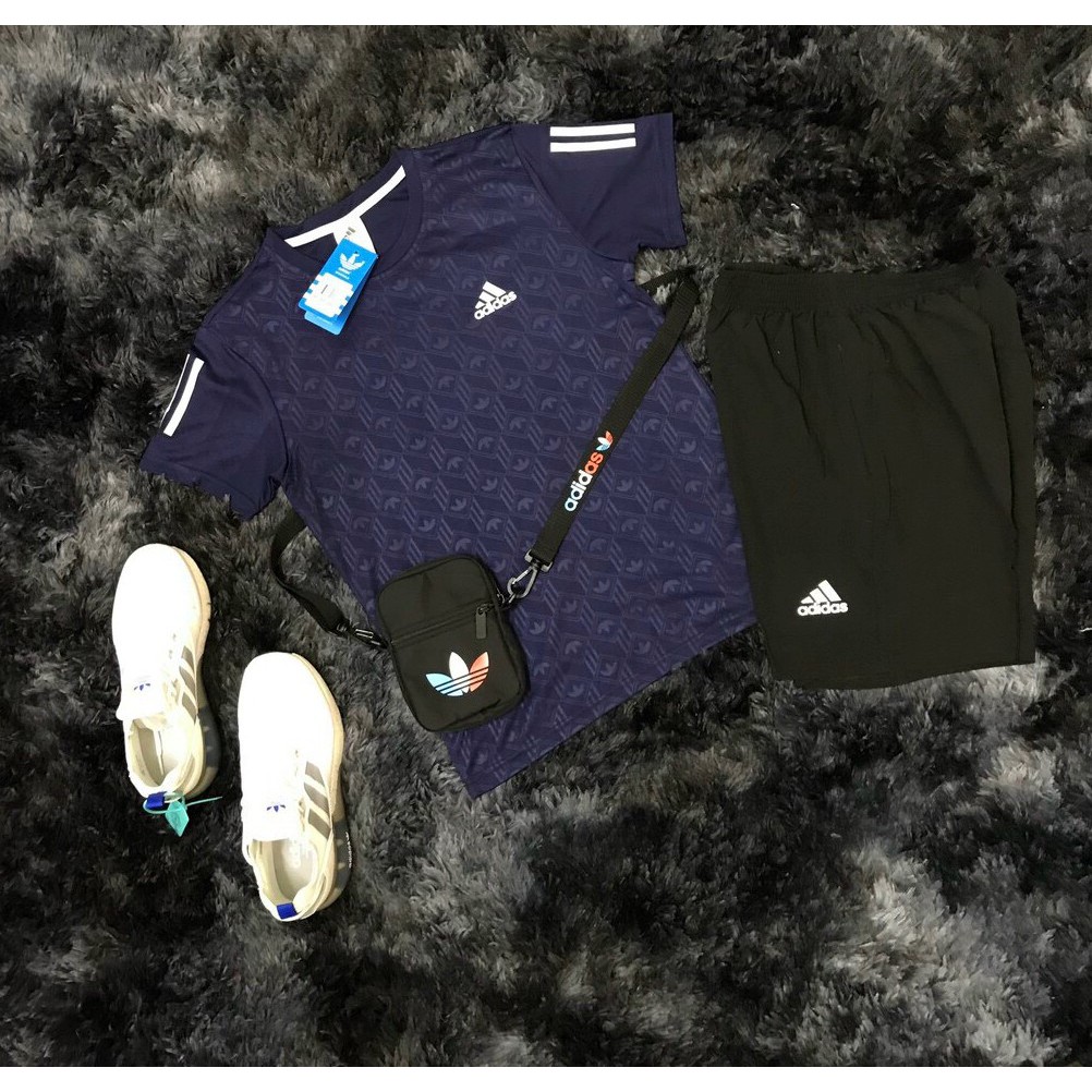 BỘ THỂ THAO NAM thun lạnh co dãn 4 chiều, Bộ Quần Áo Thể Thao Adi Nam Mẫu Mới Nhất 2021 | BigBuy360 - bigbuy360.vn