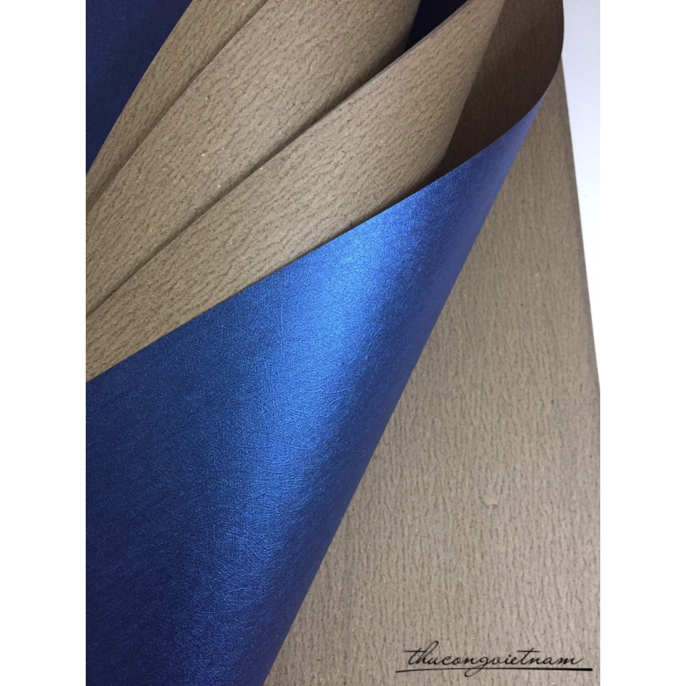 Set giấy nhũ vân cao cấp