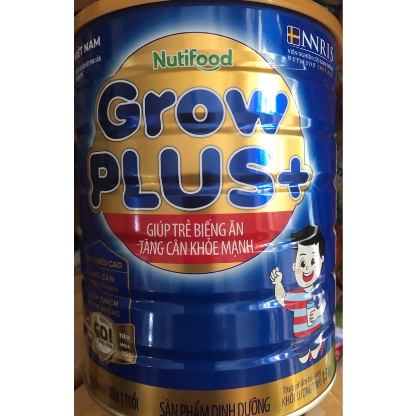 Sữa Growplus xanh 1.5kg date 6/2025