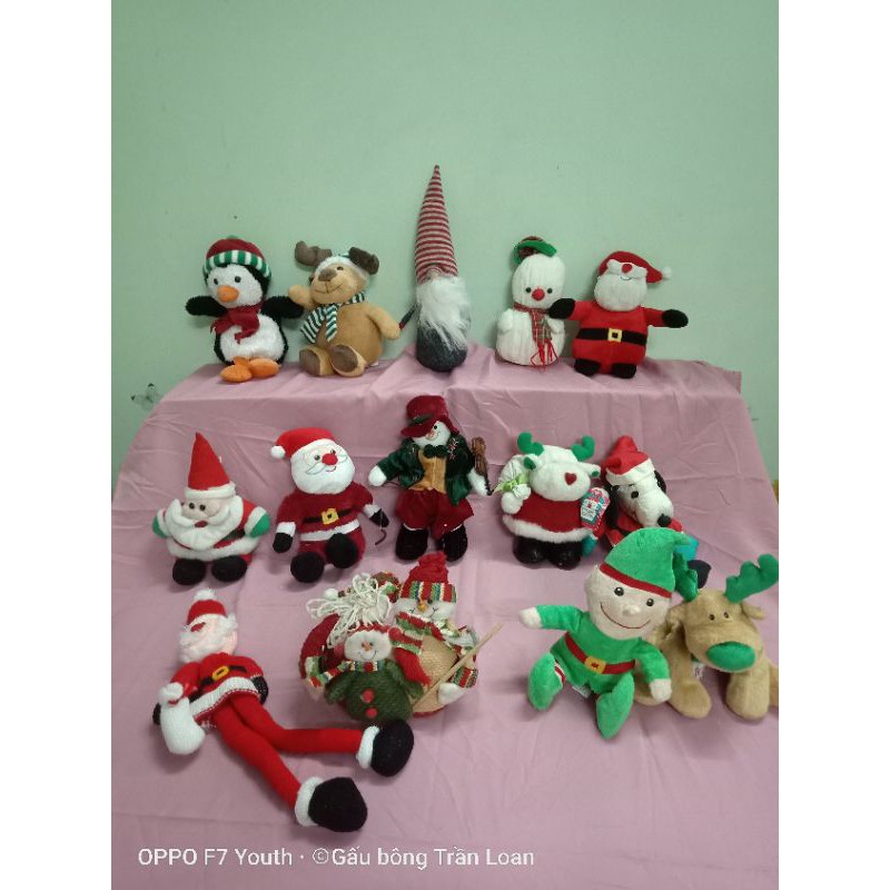 Gấu bông noel mẫu mới về