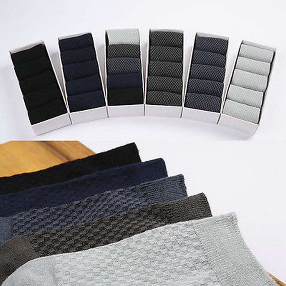 Đôi vớ sợi tre cotton thoáng khí thoải mái dành cho nam